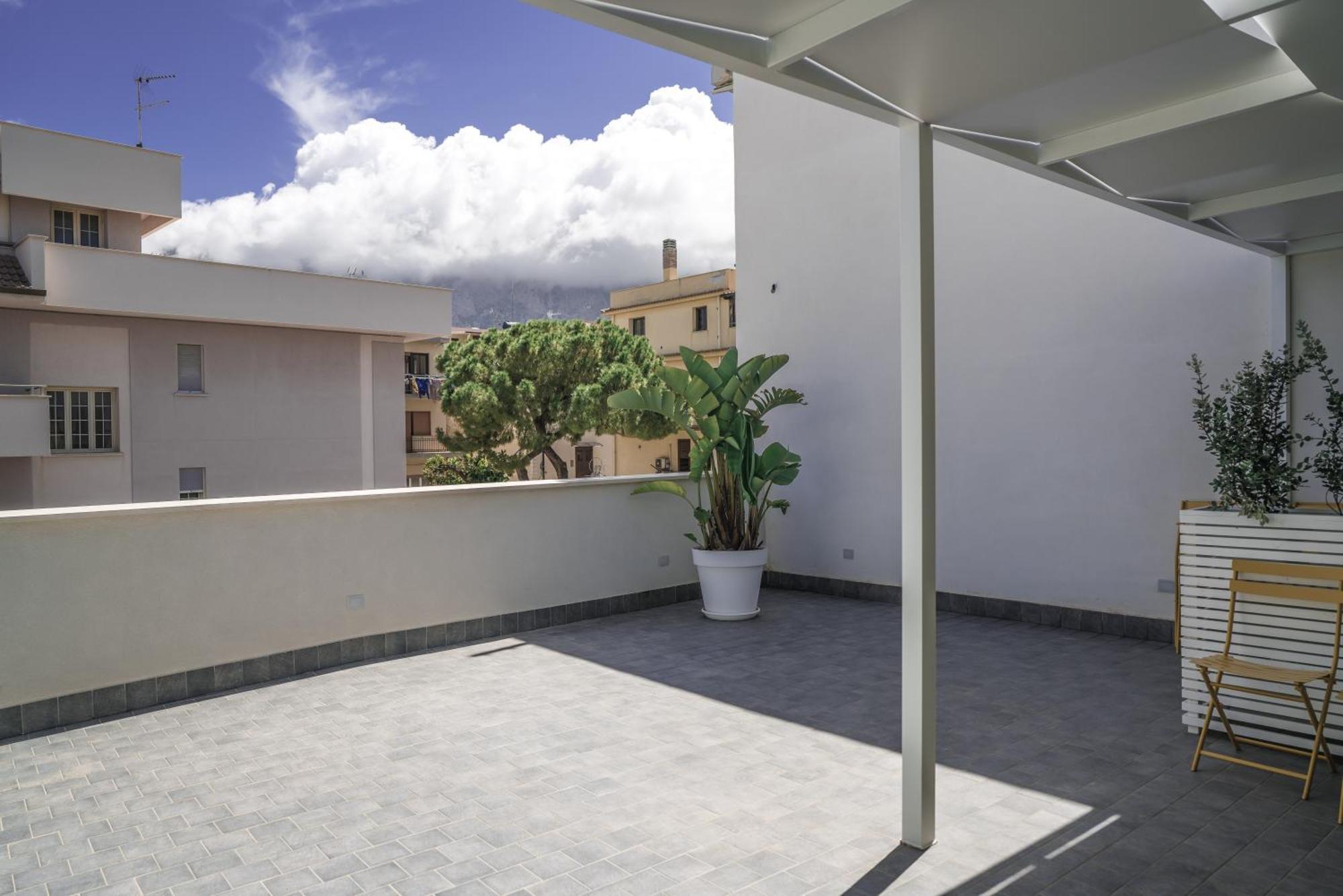 Casa Azzurra Rooms E Apartment Terrasini Eksteriør bilde